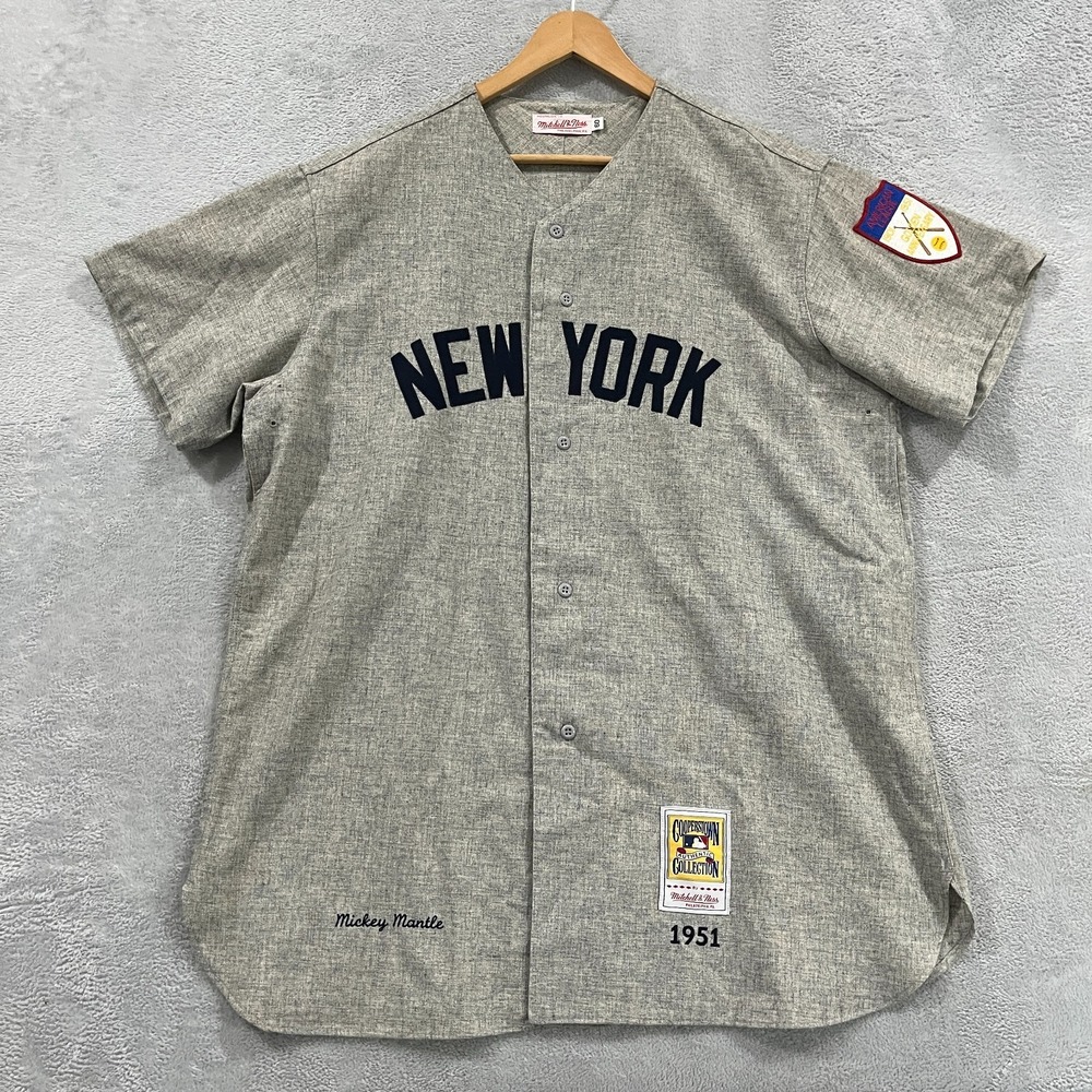 1951 Mitchell & Ness Cooperstown Collection Mickey Mantle Jersey Size 60 USA